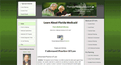 Desktop Screenshot of floridamedicaid.com